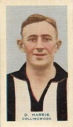 1933 Hoadley's Victorian Footballers #12 Don Harris Front